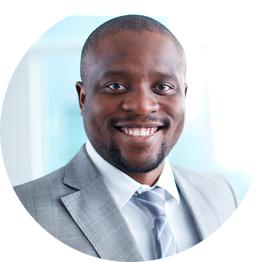 Smiling female entrepreneur